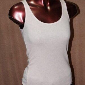 Blue Tattoo Light pink Muscle shirt with cute wavy hem Size S